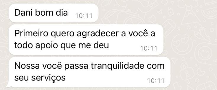 Depoimento cliente 8